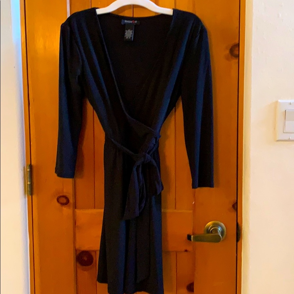 Black belted Dress